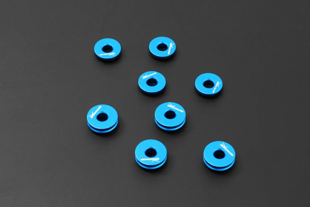 Shifter Assembly Mounting Bushings (Solid Aluminum) 8pcs/set for GR Yaris '20-