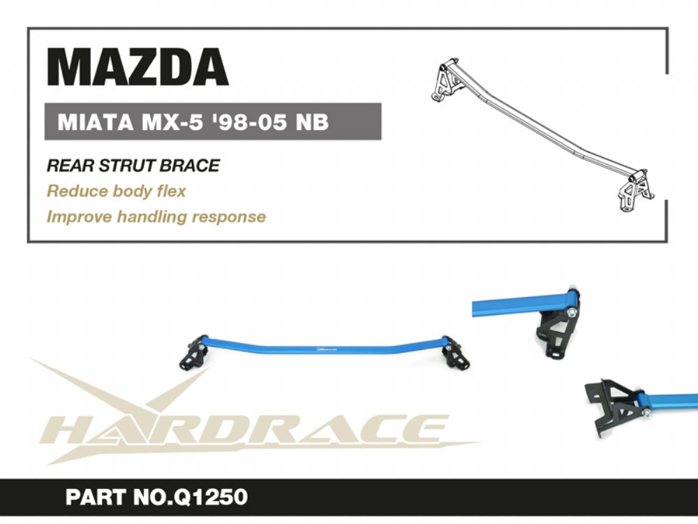 Rear Strut Brace for Miata MX-5 2nd NB 99-05