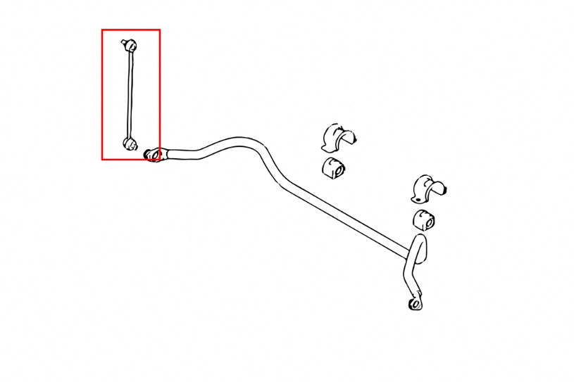 Hardrace Shortened 30mm Front Reinforced Stabilizer Links 2pc Set for MK2/MK3 Focus | 03-13 Mazda 3