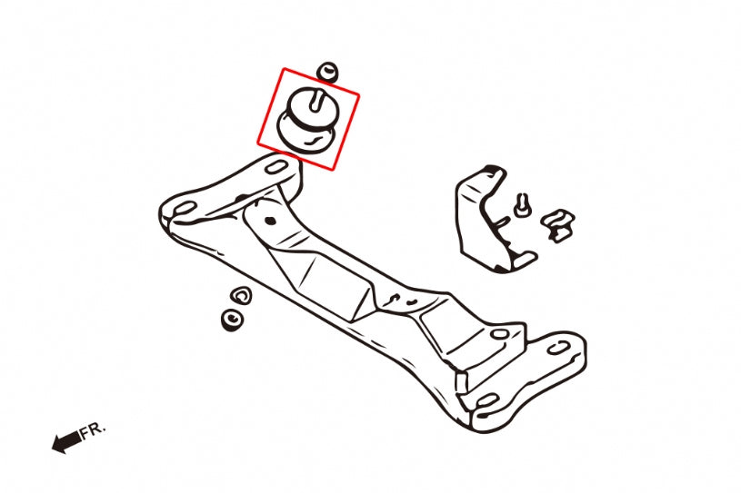 Harden Transmission Mounts for BMW E36 E46 | Z4 E85/86 | Z3 E36/7 E36/8