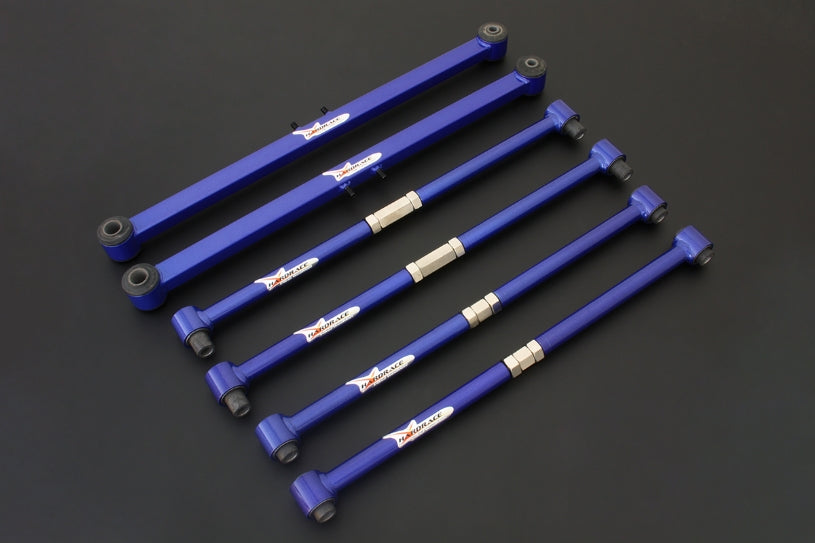 Hardrace MAZDA PROTEGE/323/TIERRA/PREMACY
ADJUSTABLE REAR LATERAL ARM + TRAILING ARM