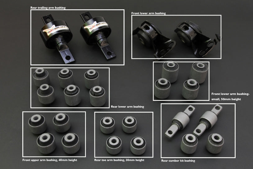 Hardrace Suspension Bushing Kit 94-01 Integra GSR LS RS GS SE