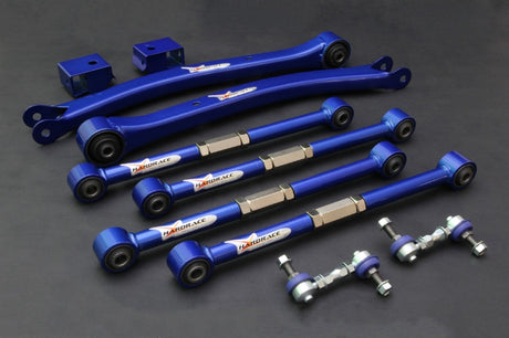 Hardrace Hardrace Rear Adjustable Arms (Harden Rubber) 02-06 Subaru WRX and Impreza