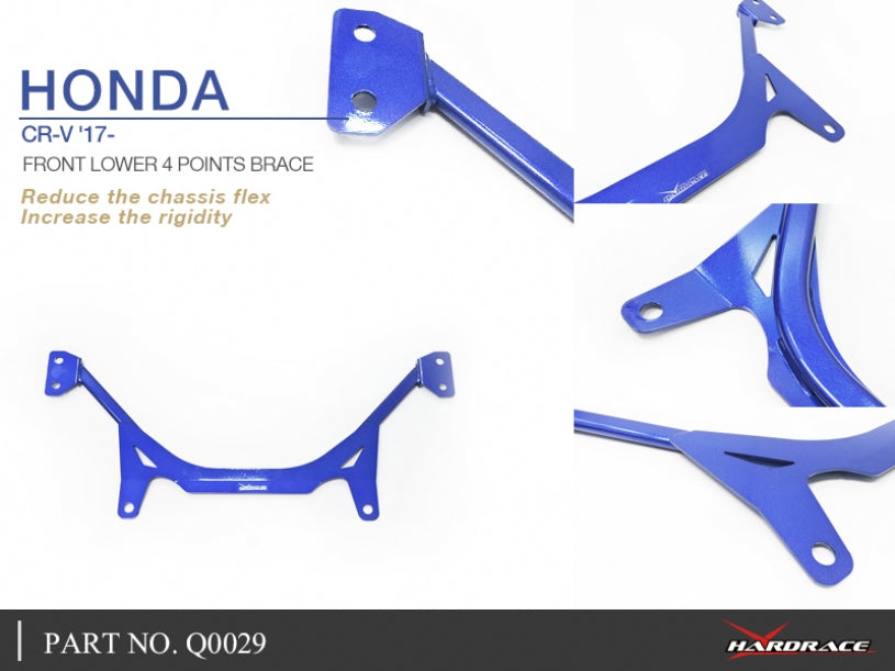 Front Lower 4 Point Brace for Honda CR-V 17-22 (exclude Hybrid Models)