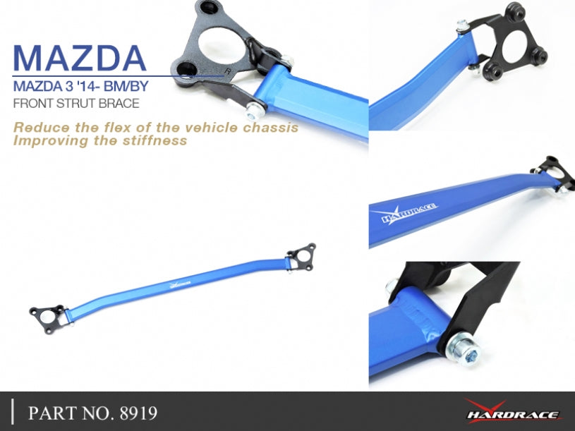 Front Strut Brace for Mazda 3 BM/BY '14-18