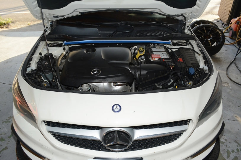 Front Strut Brace for Infiniti Q30 / QX30 2016-2019 | Mercedes-Benz A-CLASS W176 2012-2018 | Mercedes-Benz CLA-CLASS C117 2014-2019 | Mercedes-Benz GLA-CLASS X156 2014-2019