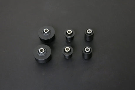 Hardrace Front Lower Arm Bushings (Pillow Ball) 6pc Set for Acura TSX 04-08 | TL 04-08 | Accord 03-07