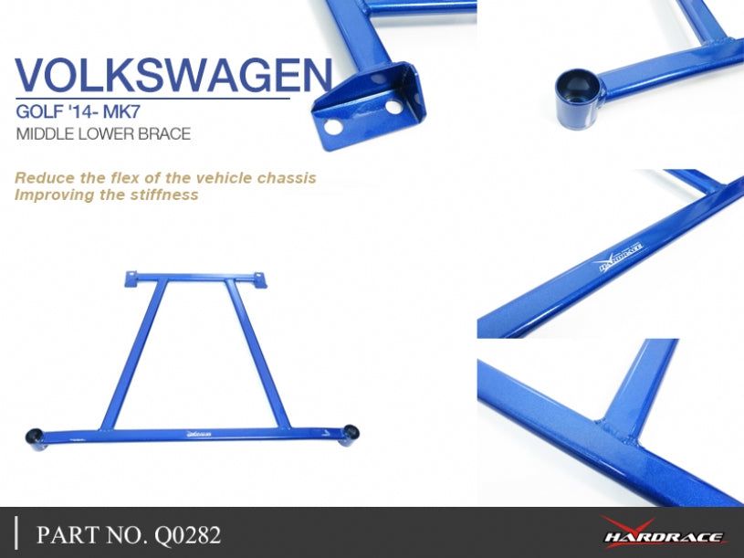 Middle Lower Brace for Golf MK7 A7 Typ 5G | MK8 A8 Typ CD