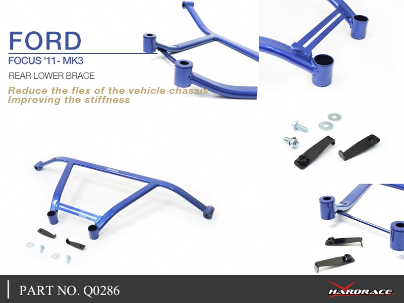 Rear Lower Brace for Ford Focus MK3 Rear Lower Brace