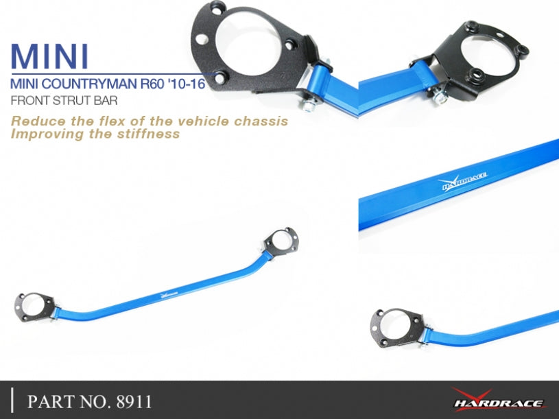 8911 | MINI COUNTRYMAN R60 '10-16 FRONT STRUT BAR - 1PC/SET