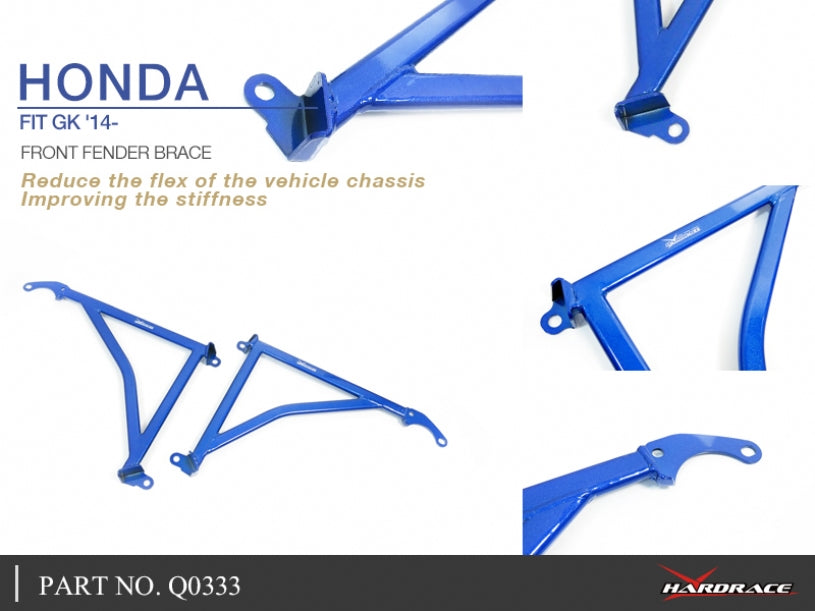Front Fender Brace for Honda Fit / Jazz 3rd 2013-2020
