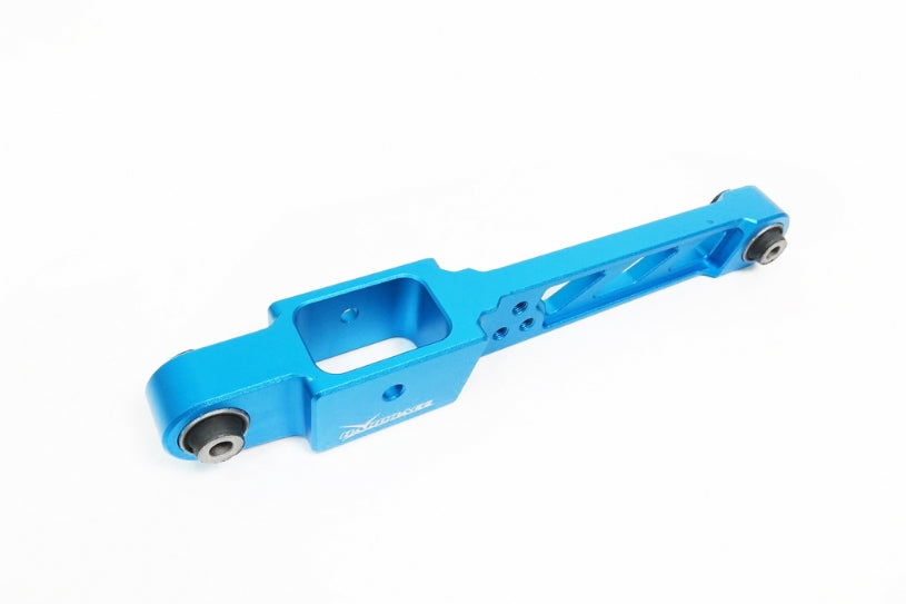 Rear Lower Arms with Harden Rubber Bushings Blue (Eye Type Rear Shocks) for 97-01 Integra Type-R