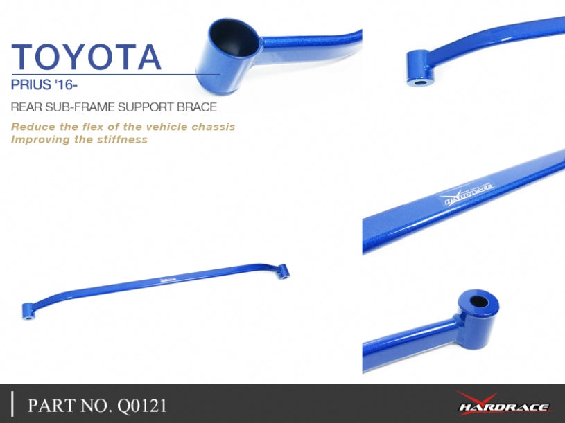 Hardrace Prius '16- Rear Sub-Frame Support Brace