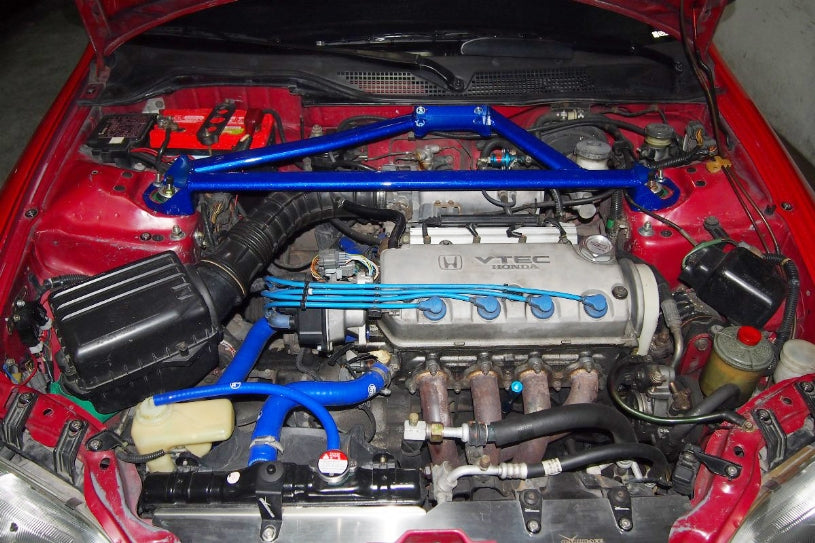 Q0066 | 3pt Front Strut Brace 92-00 Civic | 94-01 Integra
