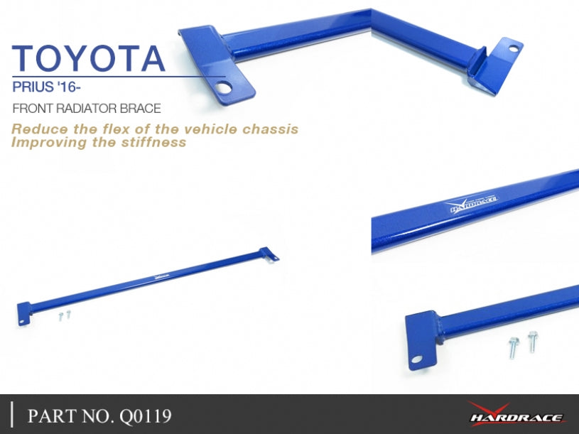 Q0119 | TOYOTA PRIUS '16- FRONT RADIATOR BRACE - 1PCS/SET
