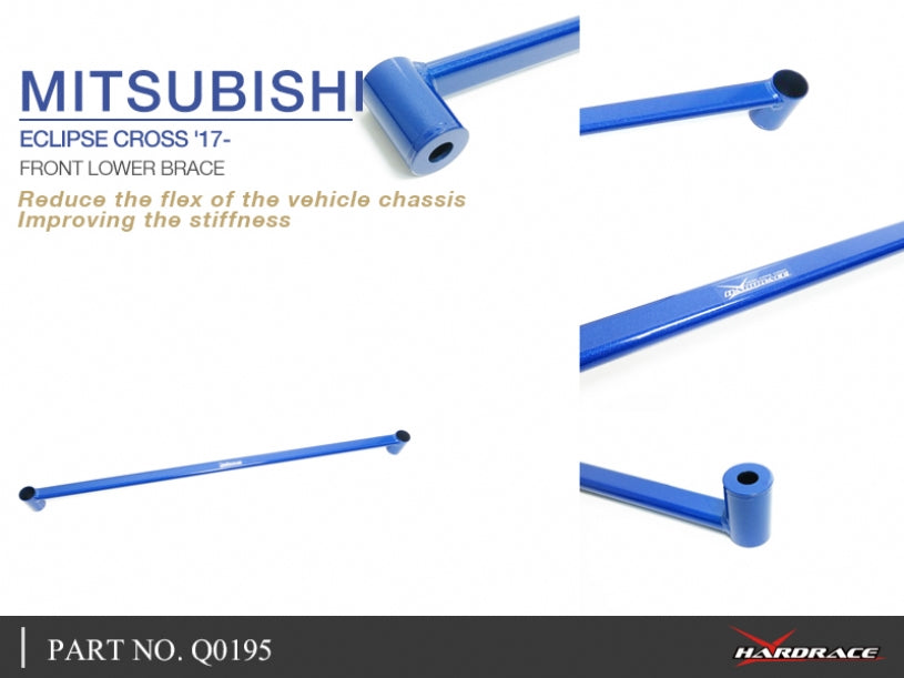 Q0195 | MITSUBISHI ECLIPSE CROSS '17- FRONT LOWER BRACE - 1PCS/SET