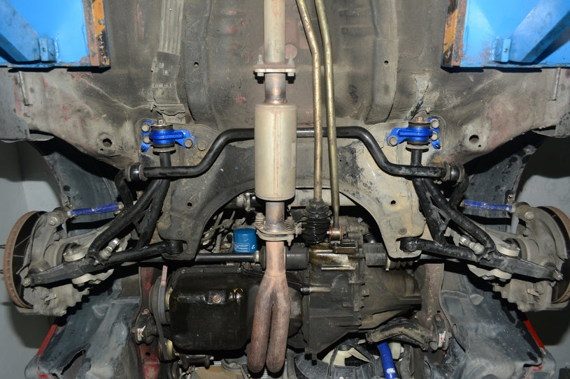 Front Compliance Bushings with Offset Bushings Increase Caster - 92-95 Civic | 94-01 Integra