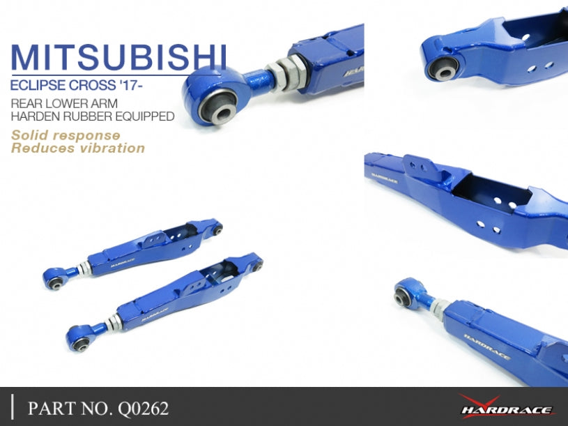 Q0262 | MITSUBISHI ECLIPSE CROSS '17- REAR LOWER ARM (HARDEN RUBBER) - 2PCS/SET