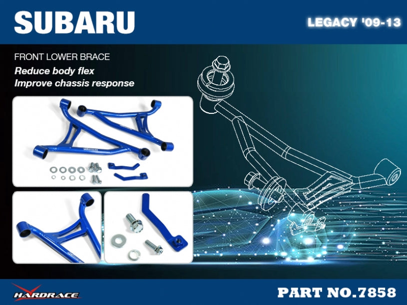 LEGACY '09-13 FRONT LOWER BRACE 5PCS/SET