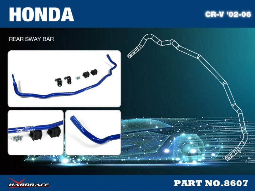 Adjustable Rear Sway Bar 22mm CR-V 02-06