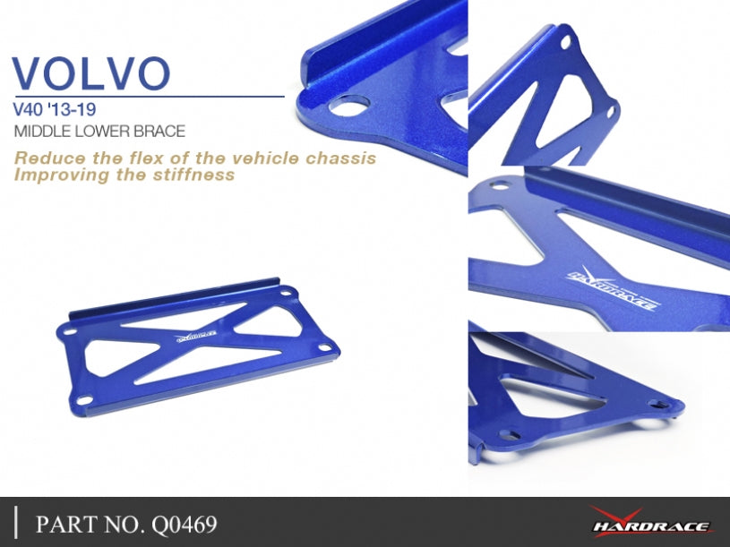 Middle Lower Brace for Volvo V40 2013-2019