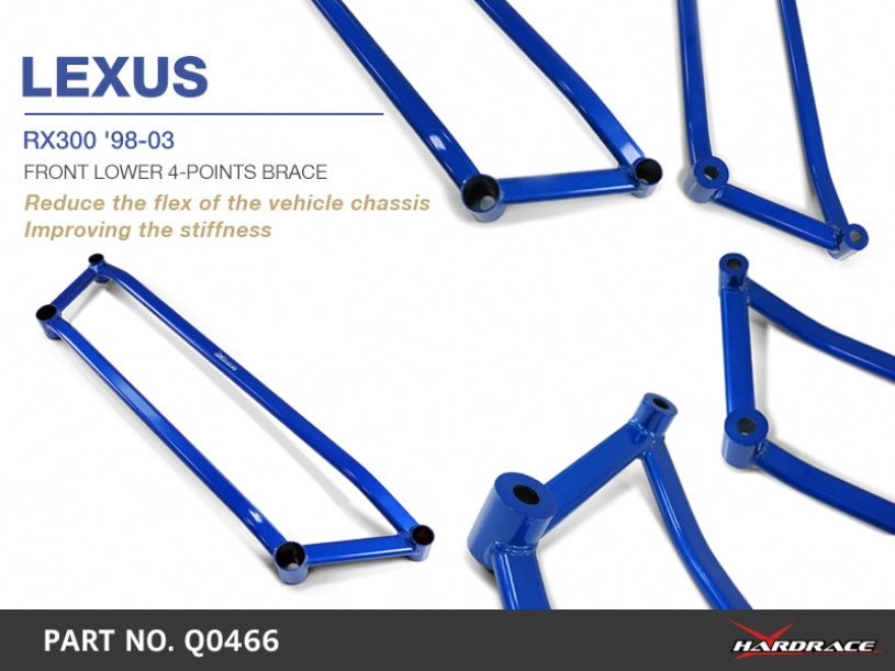 Front Lower 4 Points Brace for Lexus RX 1st XU10 1998-2003