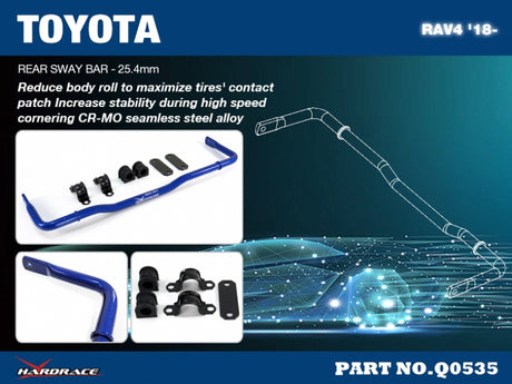 Rear Sway Bar for NX AZ20 '22- | RAV4 XA50 2019-