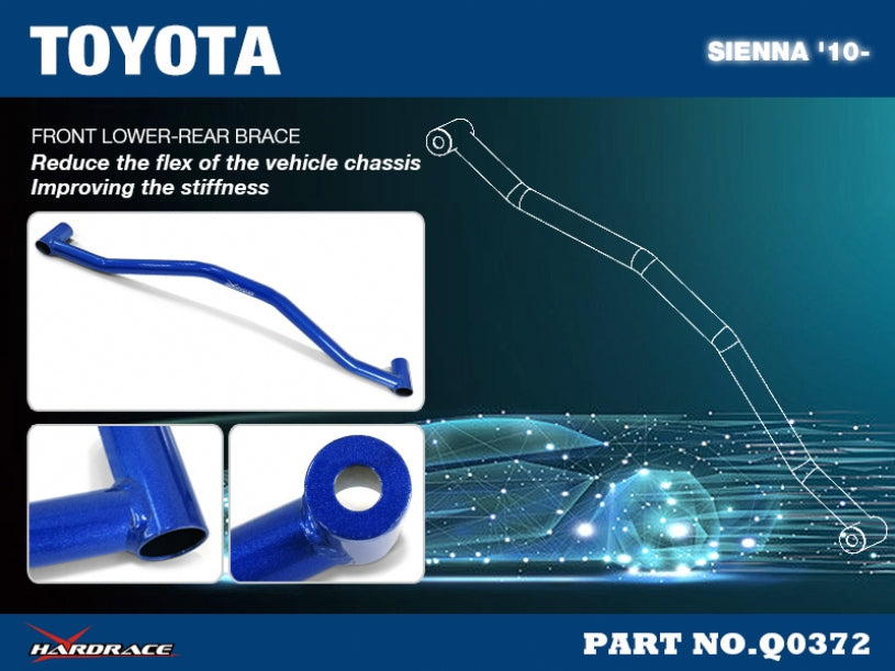 Front Lower-Rear Brace for sienna 3rd XL30