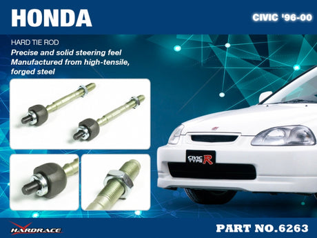 Hard Tie Rod 2pcs/set OE Style Civic EK 96-00