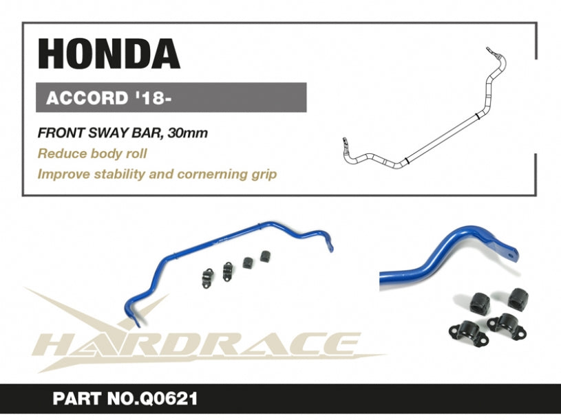 Front Sway Bar 30mm 3PCS/SET 10th Gen Accord