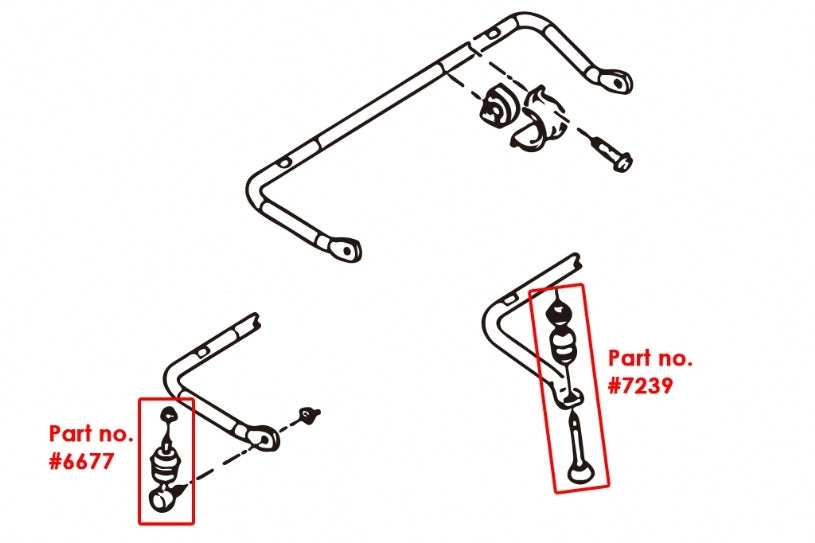 Rear Sway Bar Kit for Focus MK2 MK3 | Axela 1st 2nd | Premacy 2nd 3rd | S40 V50 C30 C70 V40
