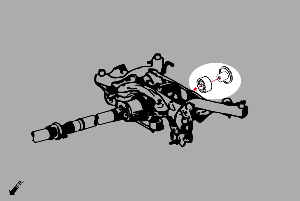 Hardrace Rear Differential Insert (Aluminum) for Yaris | Vitz GR GXPA16 | MXPA12 2020-