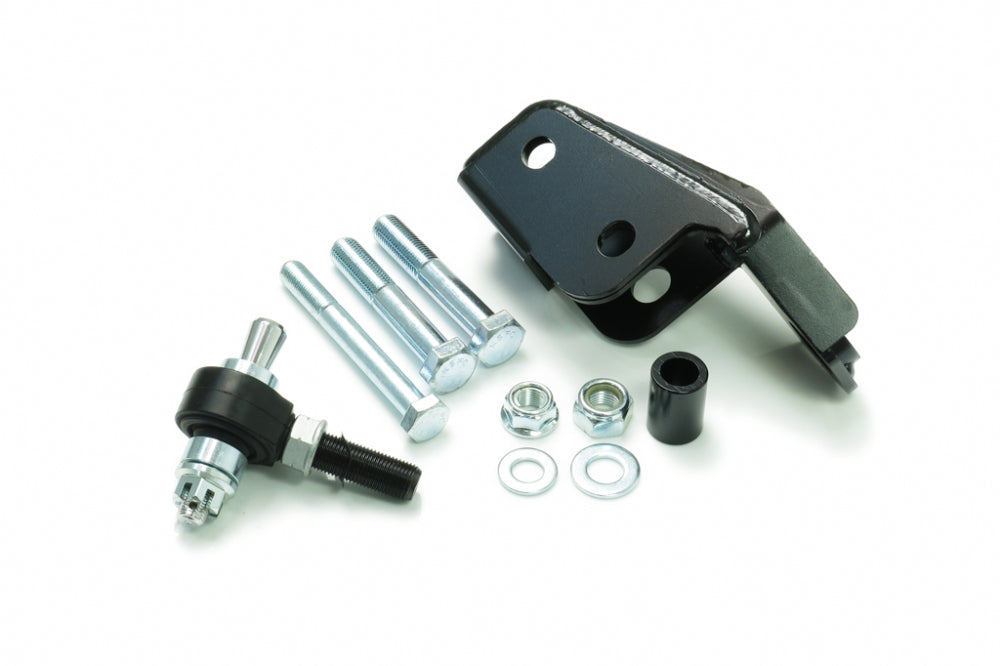 Reverse Tie Rod End + Front Panhard Rod Extension Bracket