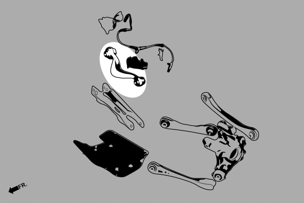 Rear Camber Kit (Harden Rubber and Pillow Ball) for BMW 5-Series G30 Sedan | 7-Series G11/12 | 8-Series G14/15/16