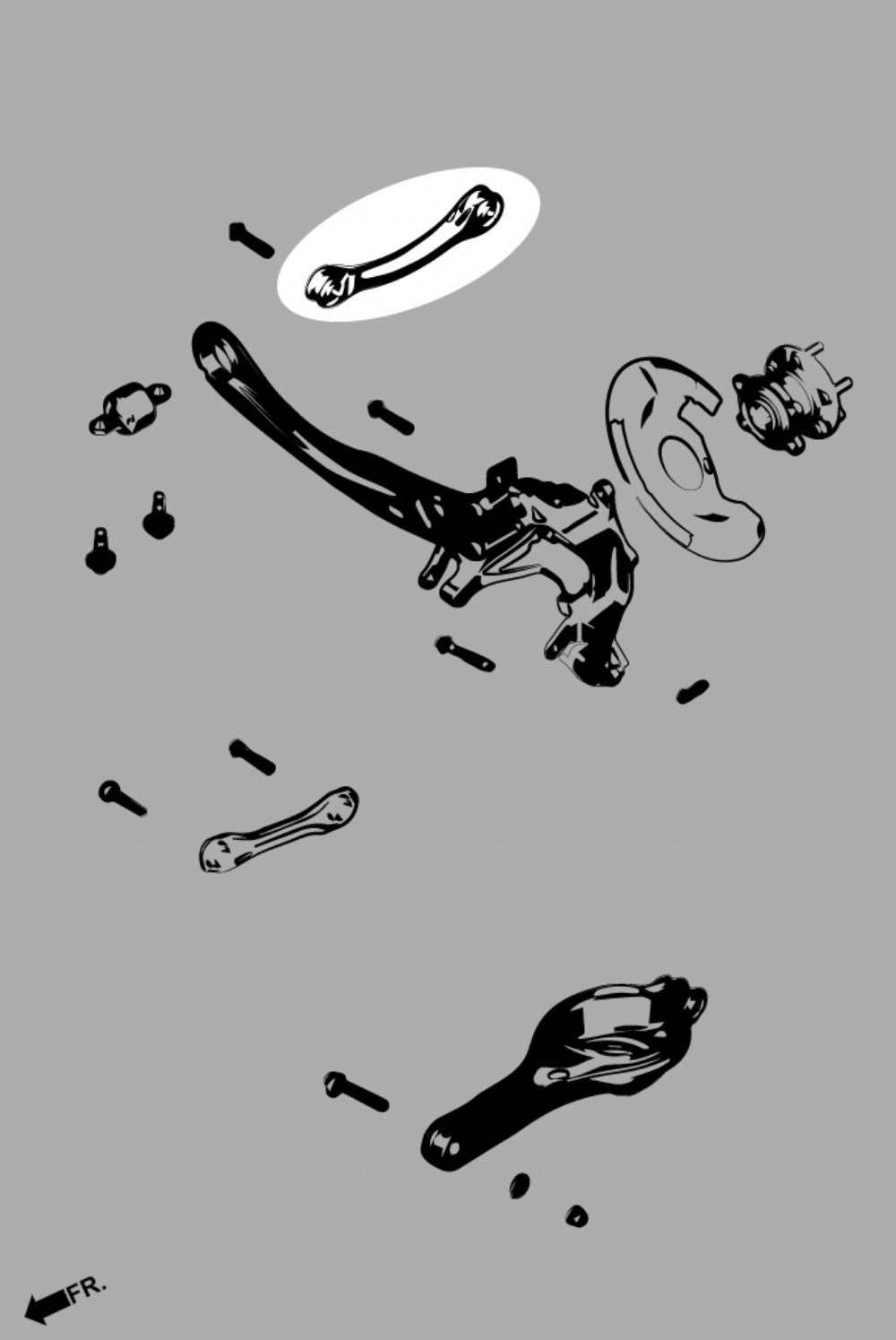 Rear Upper Camber Kit (Harden Rubber) for Ford Kuga MK3