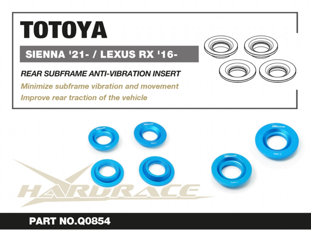 Rear Subframe Anti-Vibration Insert for Lexus RX 4th AL20 2016-2022 | SIENNA 4th XL40 2021-