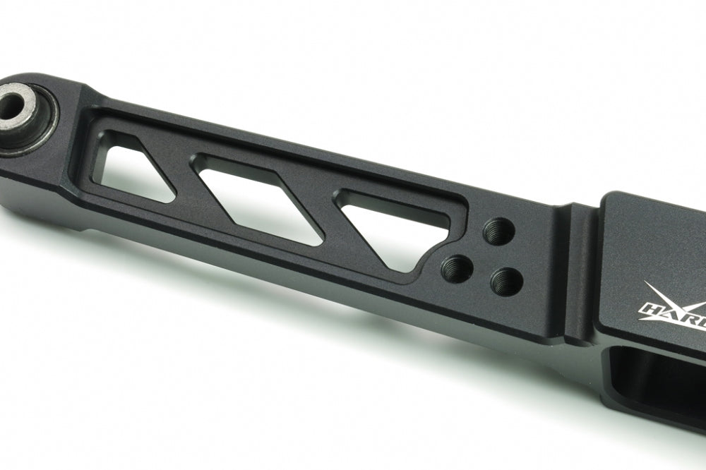 Rear Lower Arms with Harden Rubber Bushings Black (Eye Type Rear Shocks) for 97-01 Integra Type-R | 88 CRX Si | Civic EG SiR