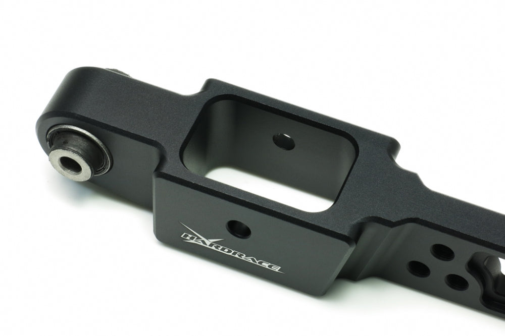 Rear Lower Arms with Harden Rubber Bushings Black (Eye Type Rear Shocks) for 97-01 Integra Type-R | 88 CRX Si | Civic EG SiR