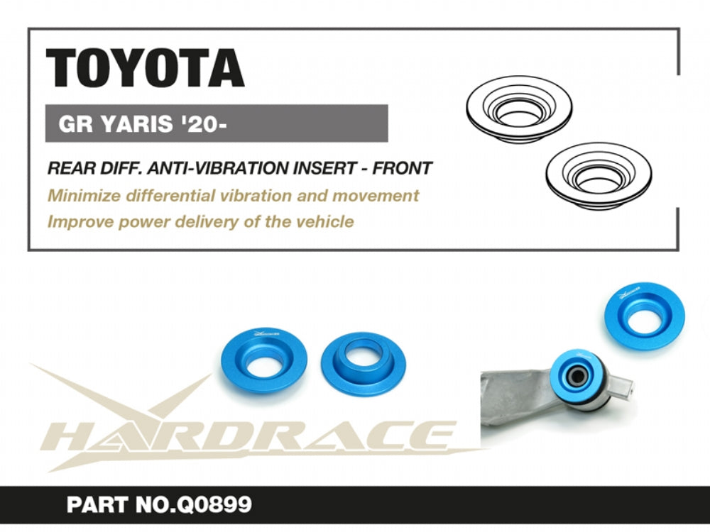Hardrace Rear Differential Inserts (Front Side) for Corolla Altis Auris GR GZEA14 '22-up | Yaris Vitz GR FXPA16 MXPA12 '20-up