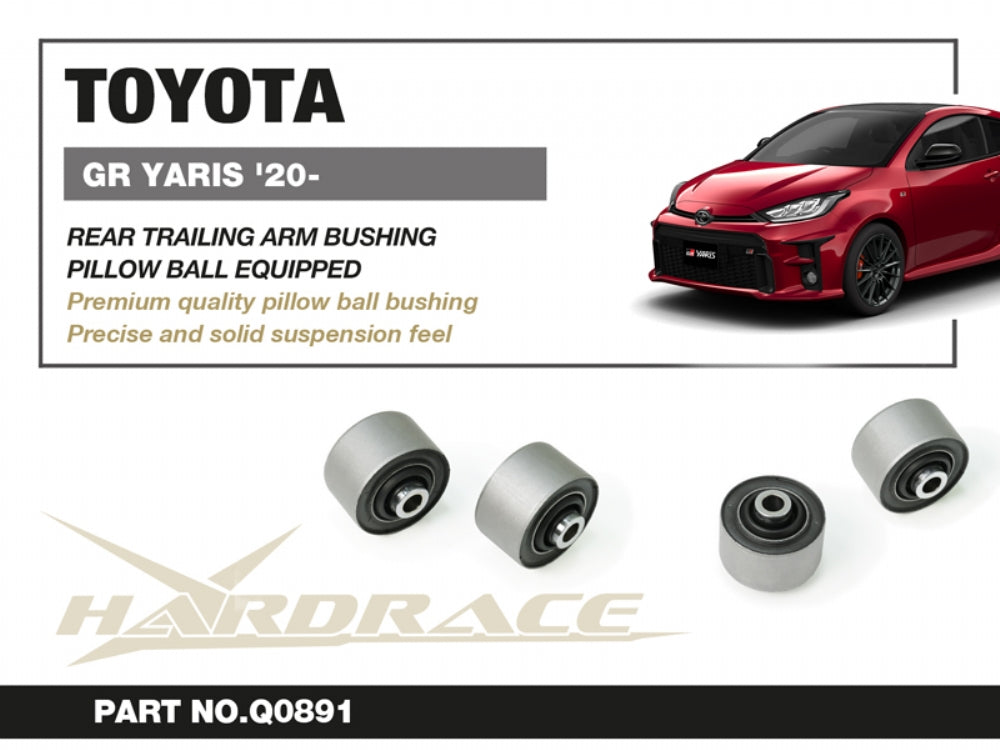 Rear Trailing Arm Bushings (Pillow Ball) for Lexus ES 7th UX 1st | Corolla Altis Auris 12th | Yaris Vitz GR GXPA16 | Camry XV70 | Prius 4th 5th | C-HR 17- | Corolla Cross XG10