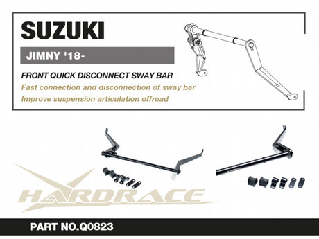 Front Quick Disconnect Sway Bar