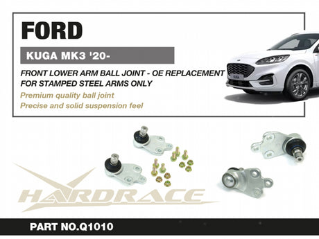 Front Lower Arm Ball Joints for Ford Kuga MK3 2020-Present