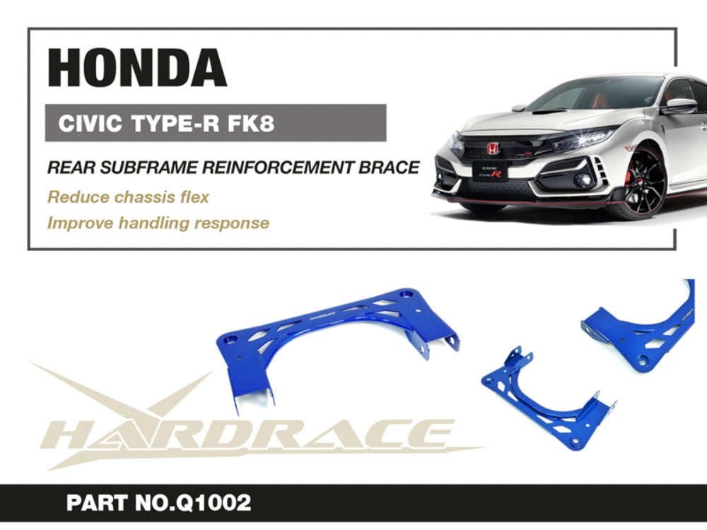 Front Subframe Reinforcement Brace for Civic Type-R FK8 | Civic 10th Gen FC FK