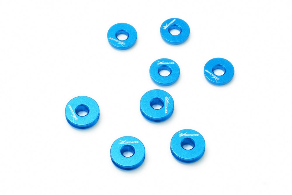 Hardrace TOYOTA GR YARIS '20- | Shifter Assembly Mounting Bushing Solid Aluminum 8pcs/set