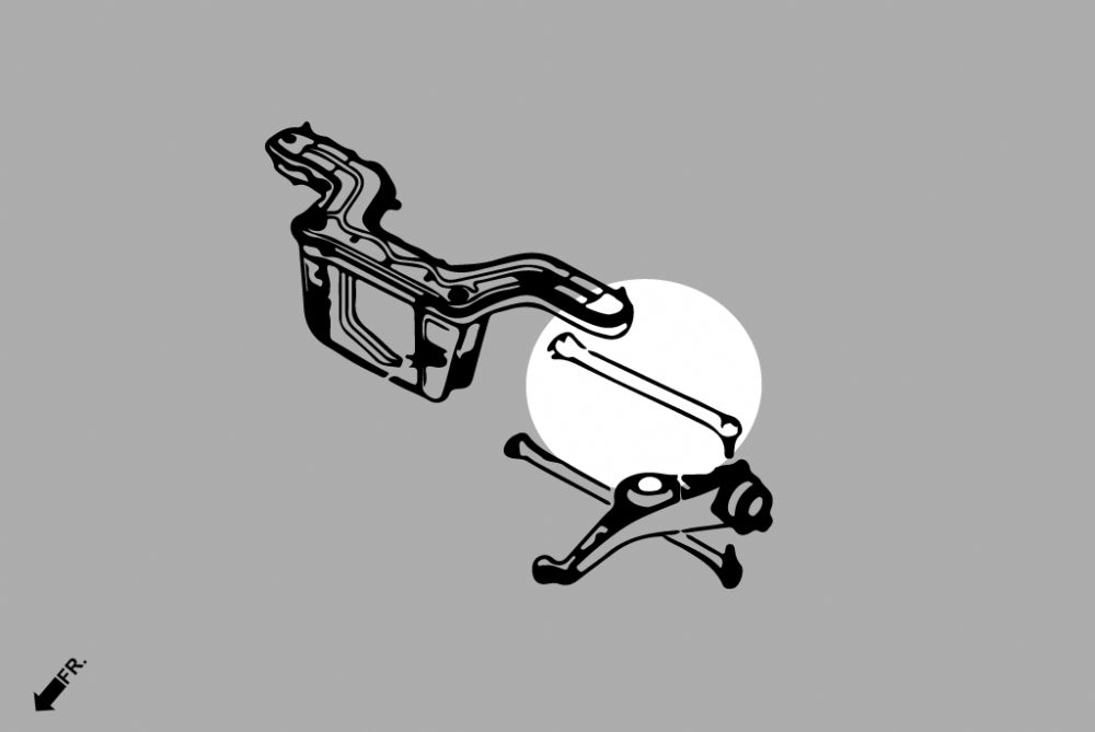 Rear Camber Kit (Harden Rubber) for Escape '00-12