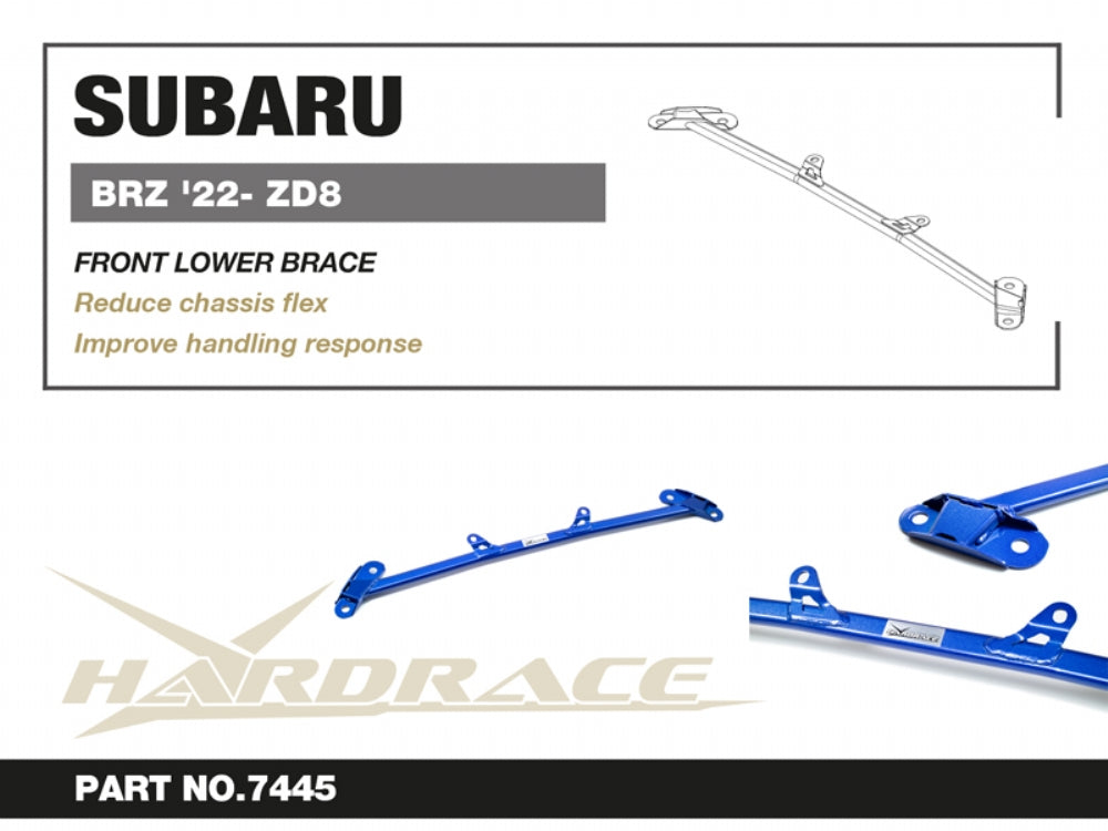 Hardrace Toyota 86 '12-21 | GR86 '22- | BRZ '12-22 - Front Lower Brace