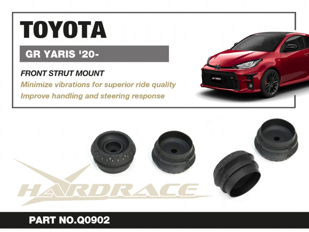 Front Strut Mounts (Harden Rubber) 2pcs/set for Yaris GR '20- | Yaris XP210 '20-