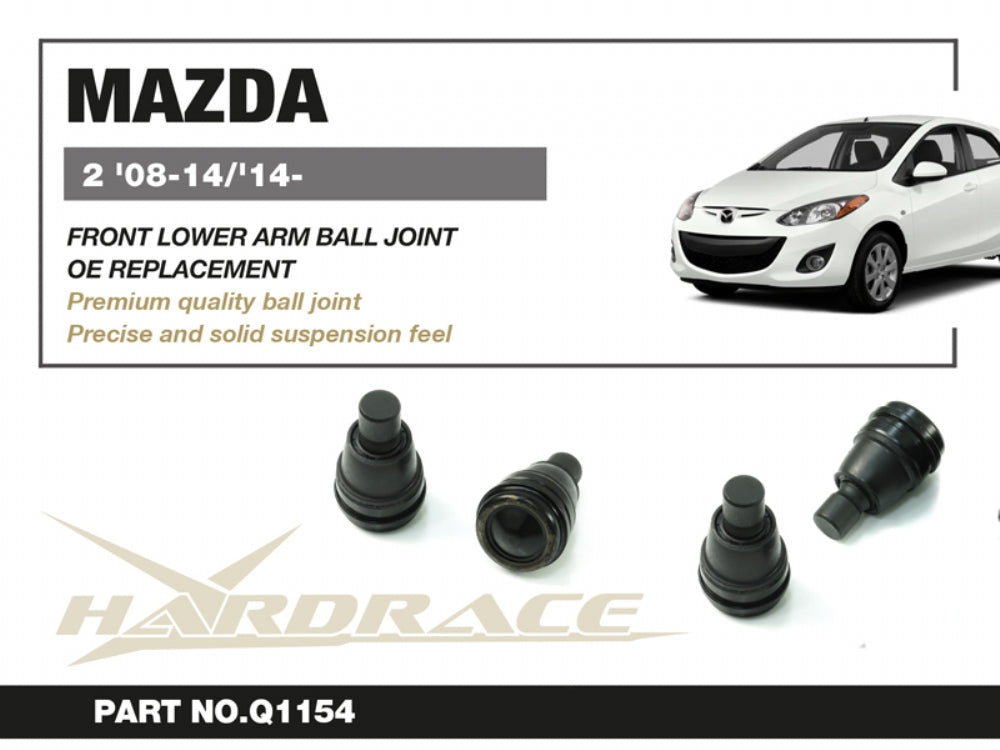 Front Lower Arm Ball Joints for Ford FIESTA MK7 2008-2017 | Mazda 2 / DEMIO 3rd DE 2007-2014 | Mazda 2 / DEMIO 4th DJ 2014-