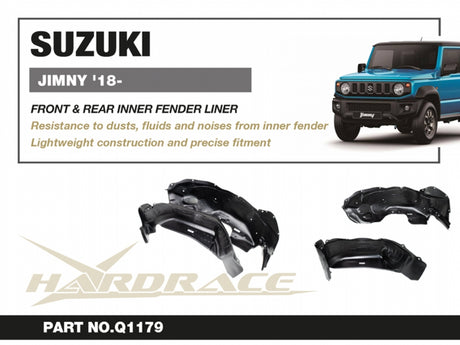 Front & Rear Inner Fender Liner