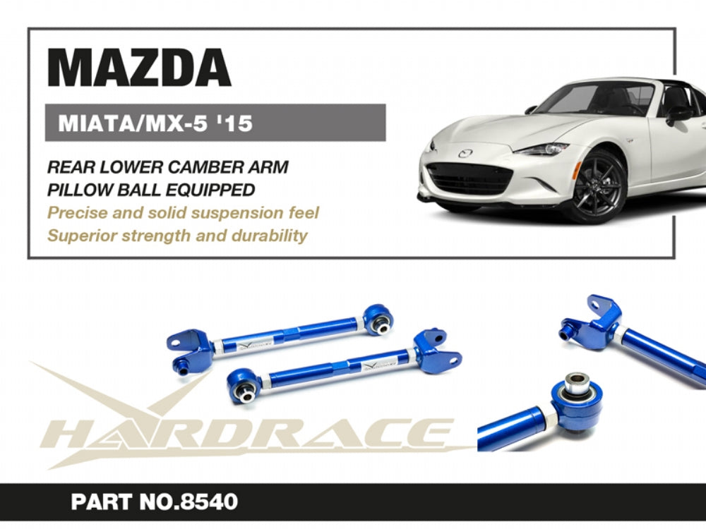 Rear Lower Camber Kit (Pillow Ball) Miata ND